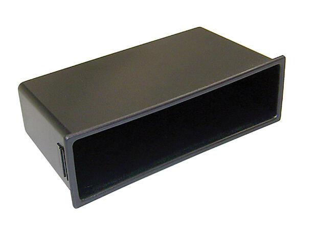 1 DIN Universal lomme 6,8 cm dyp sort 